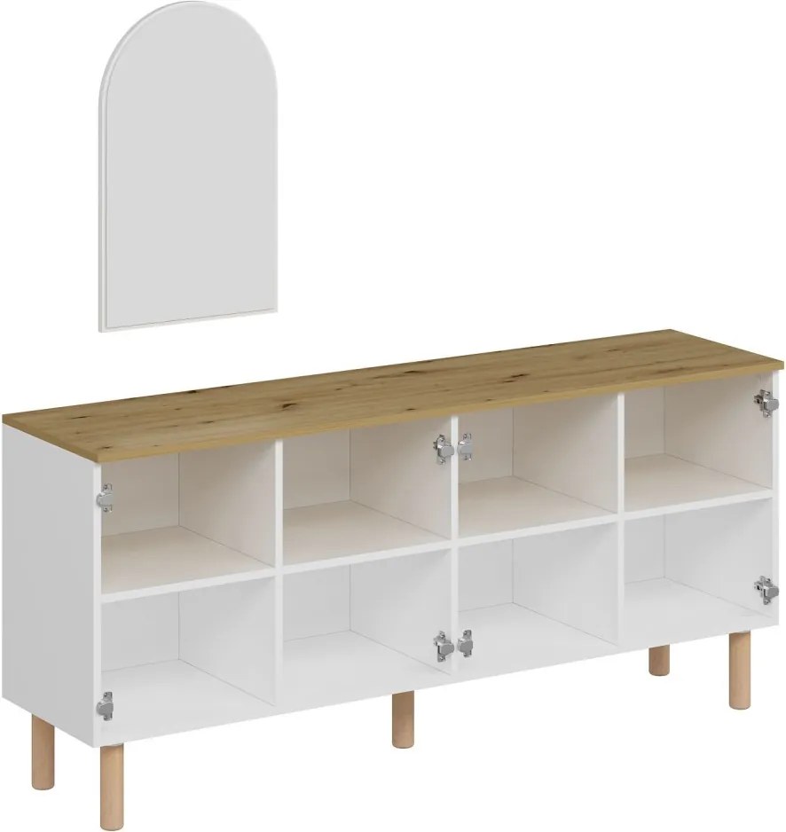 Lotus komód, fehér, 180 cm – TR506MNR1326