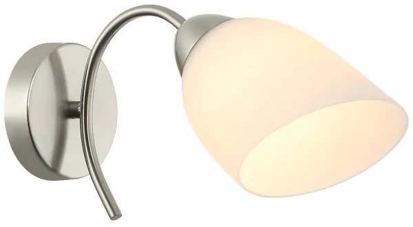 Fali lámpa DONNA 1xE27/60W/230V nikkel