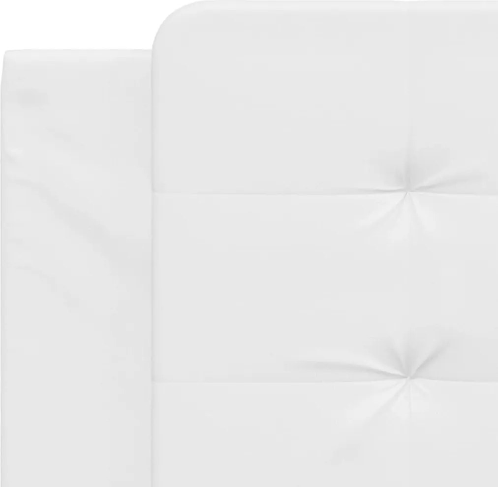 fehér műbőr fejtámla párna Zadar 100 cm