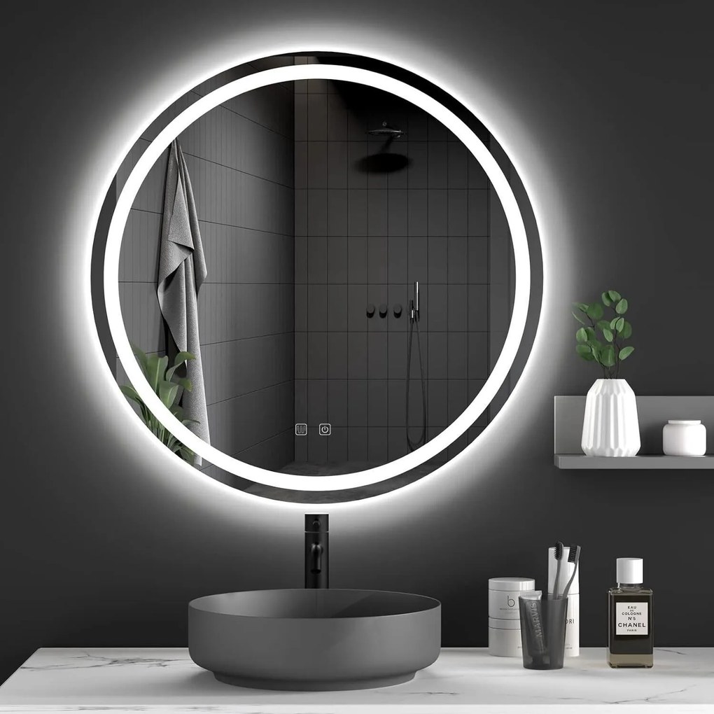Tutumi Rea, fürdőszoba LED tükör 80cm BAS P11242, HOM-05520