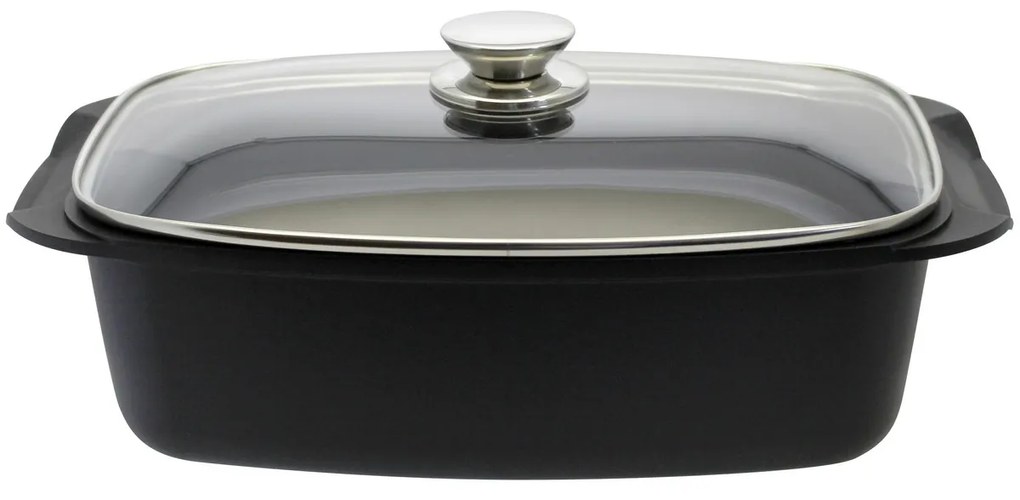 Elo 90932 Basic Sütőedény üvegfedővel Quatrorondo40 x 22 cm