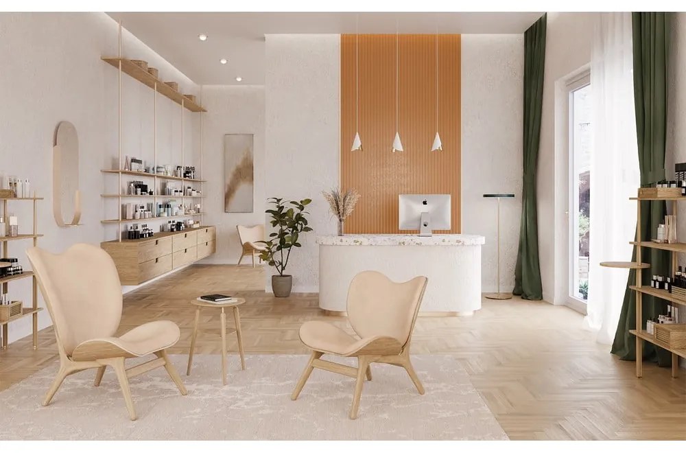 Bézs lábtartó A Conversation Piece – UMAGE