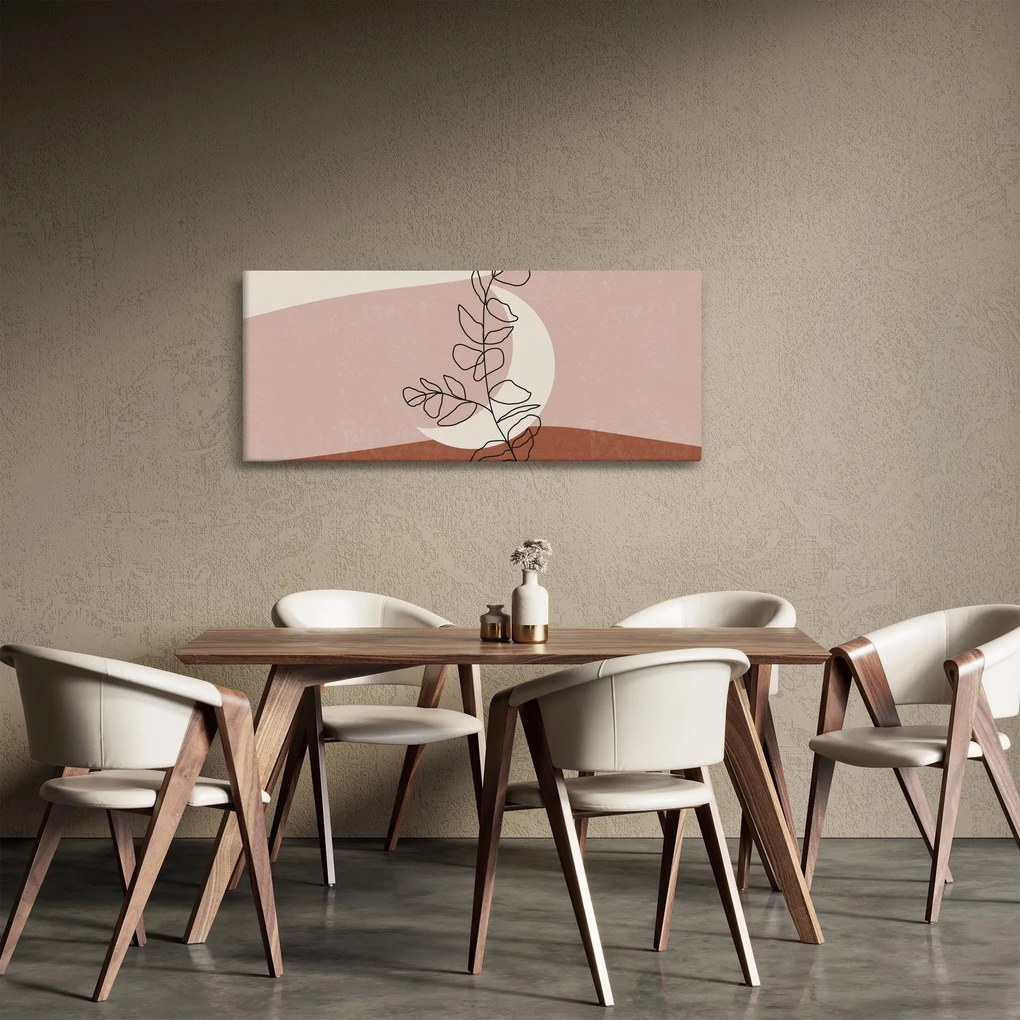 Kép - Boho levelek N⁰2 (120x50 cm)