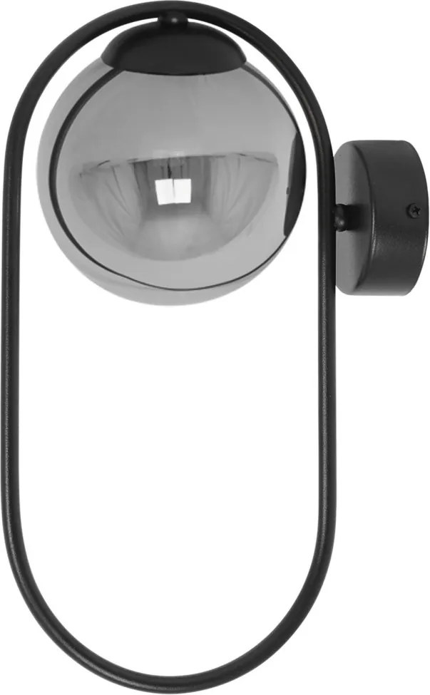 KAJA K-5115 DAVOS Szürke Színű Fali Lámpa 1xE14 10W IP20