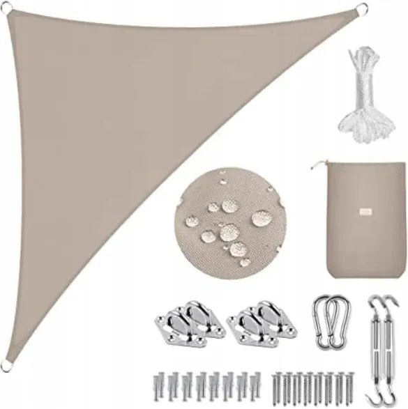 Kerti Teraszvitorla Patio Napellenző Védőburkolat 300 x 300 x 300 Sekey 3x3x3