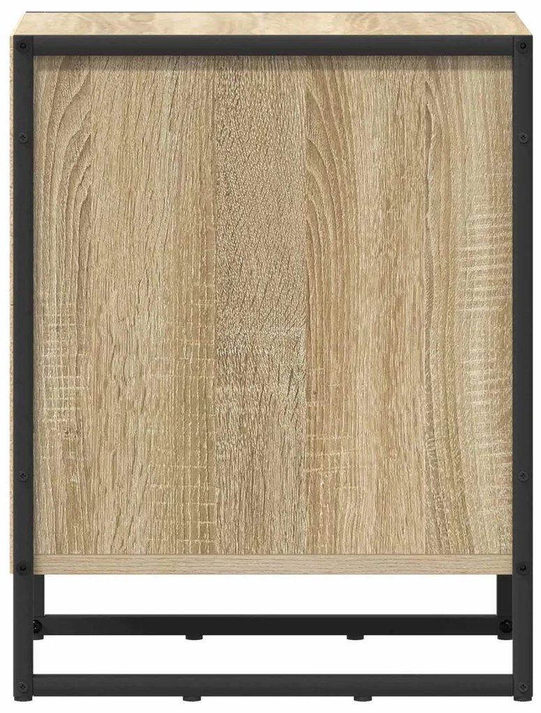 Éjjeli asztal 2 pcs Sonoma 39.5 x 30 x 50 cm Faanyag