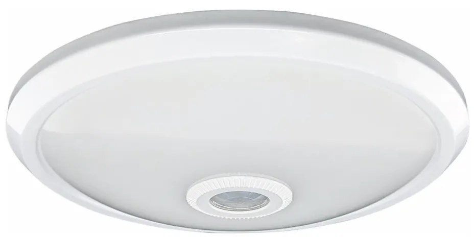 LED mennyezeti lámpa mozgás- és alkonyérzékelővel LED/16W/230V Ø 29 cm fehér