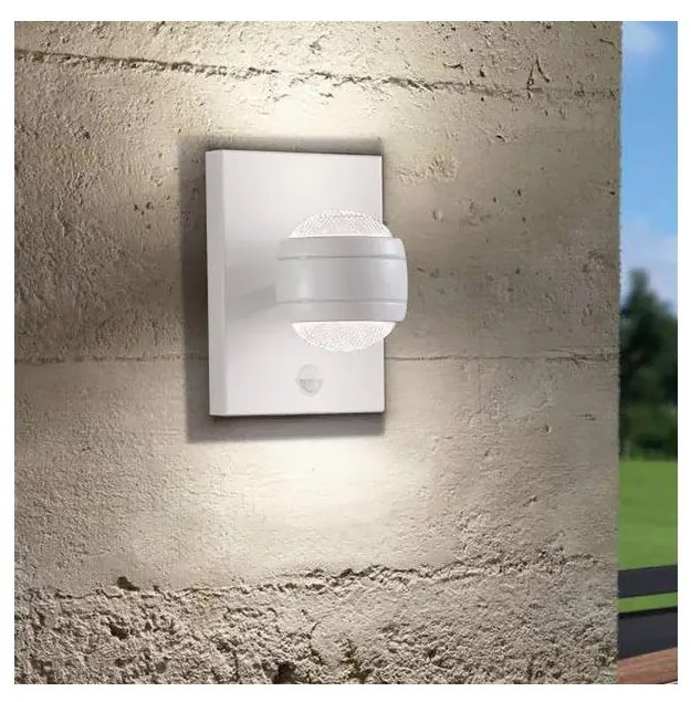 Eglo 96022 - LED Kültéri fali lámpa a mozgásérzékelős SESIMBA 1 2xLED/3,7W