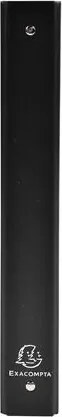 Gyűrűs könyv, 4 gyűrű, 40 mm, A4, karton, EXACOMPTA, fekete (EX51371E)