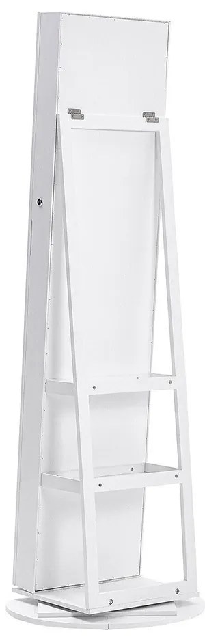 Forgatható ékszer és táskatartó egész alakos tükörrel