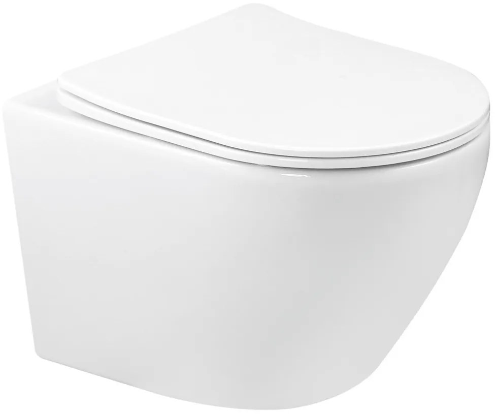 Kasos fali rimless WC