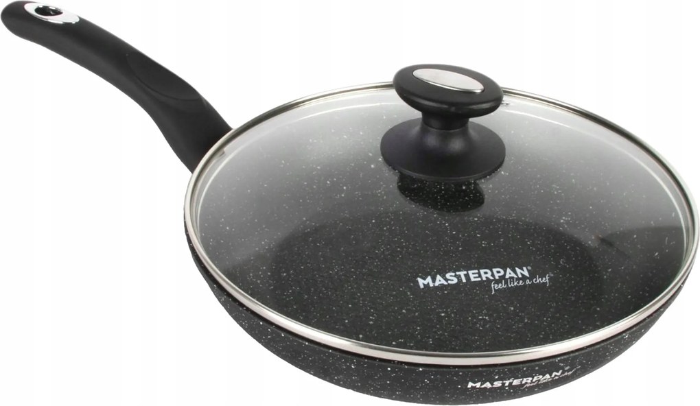 Gránit Serpenyő Fedő 20CM Méhsejt Indukciós Gáz 1.0L Magas 4.5