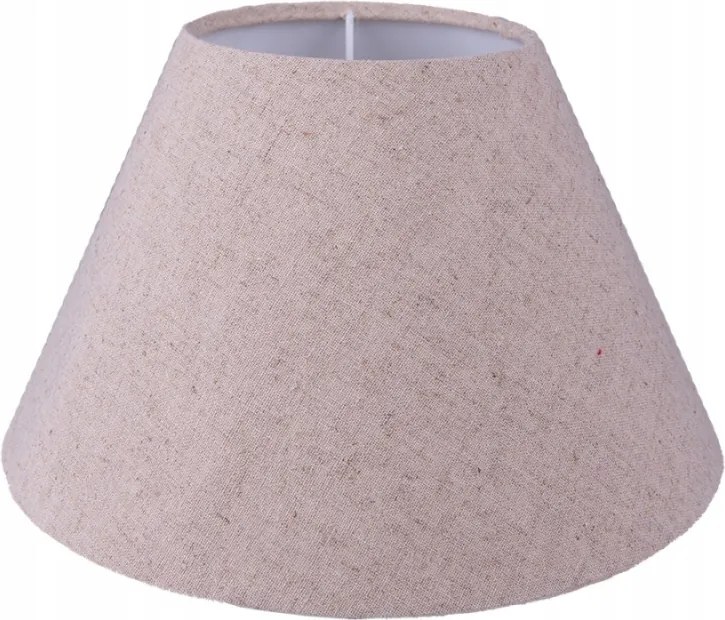 Bézs pamut lámpaernyő Liam asztali lámpához 23x15 cm