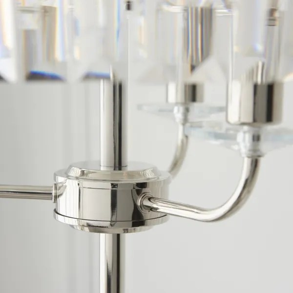 Endon 108103 - Állólámpa CHESTERFIELD 3xE14/6W/230V fényezett króm