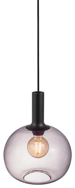 Nordlux - Csillár zsinóron ALTON 1xE27/60W/230V fekete