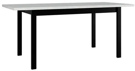 Széthúzható étkezőasztal 140 cm Deasal 80 x 140/180 II (fehér) (6-8 fő részére). 1105349