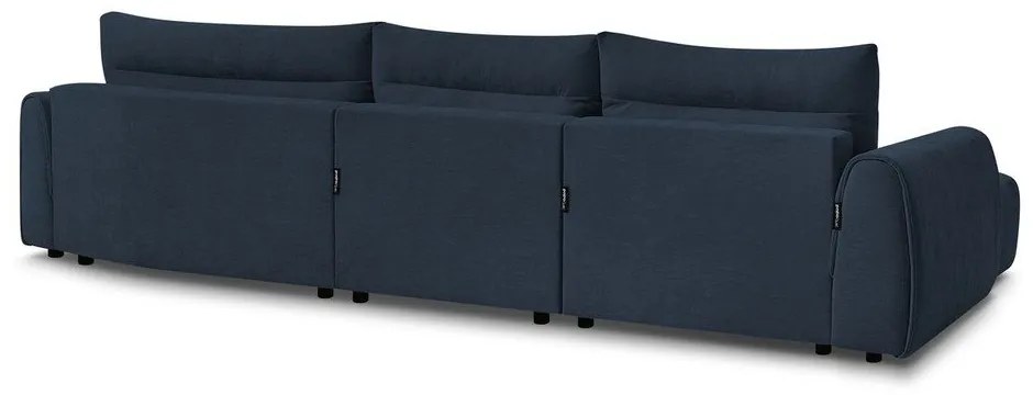 Sötétkék sarokkanapé Aden – Bobochic Paris