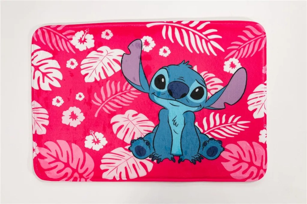 Disney Lilo és Stitch, A csillagkutya Tropical Dreams lábtörlő, fürdőszobai kilépő 40x60 cm