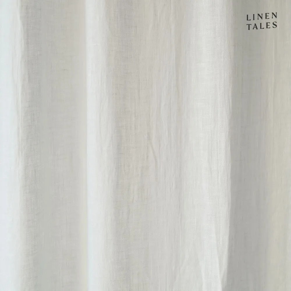 Fehér átlátszó függöny 130x170 cm Daytime – Linen Tales
