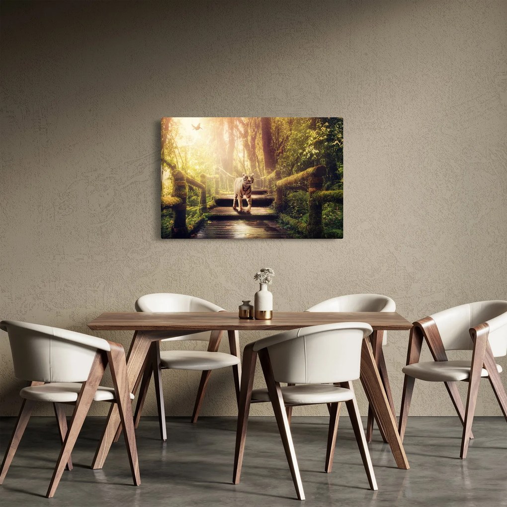 Tigris a dzsungelben képe (90x60 cm)
