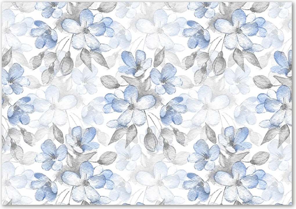 Üveg falpanel Finom virágok Ragasztó Ingyenes