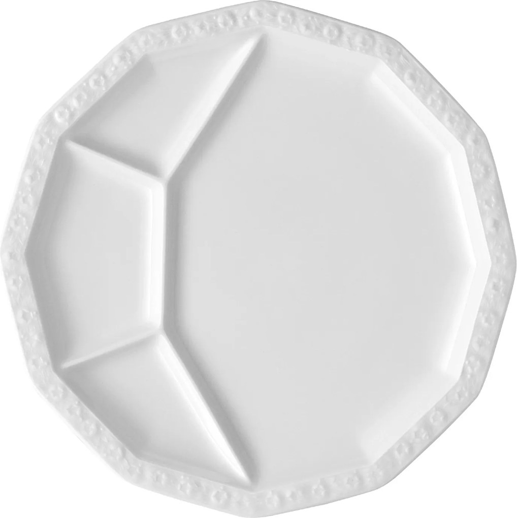 Osztott tányér 28 cm Maria Fehér Rosenthal