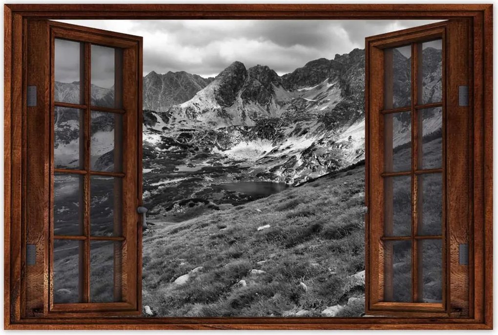 Poszterek 120x80 Tátra Lengyel hegyek Kilátás