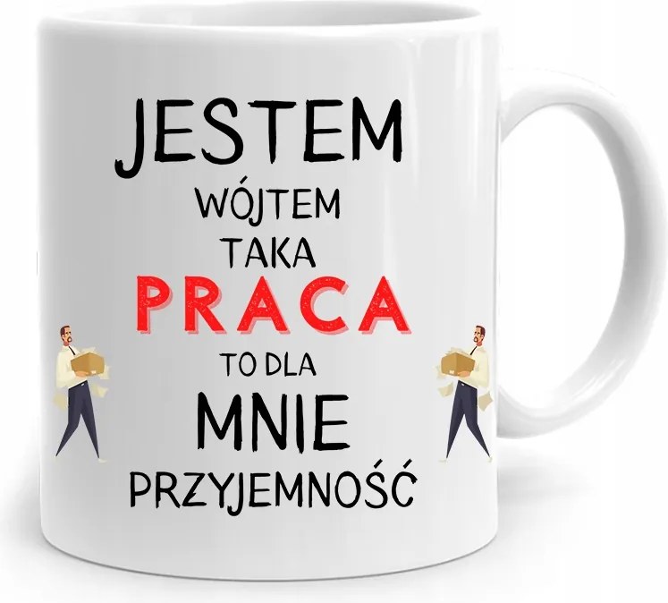 Ajándék Bögre Ilyen Munka Öröm nyomott mintával fényképpel