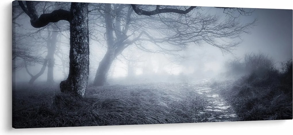 Kép - Út a ködben (120x50 cm)