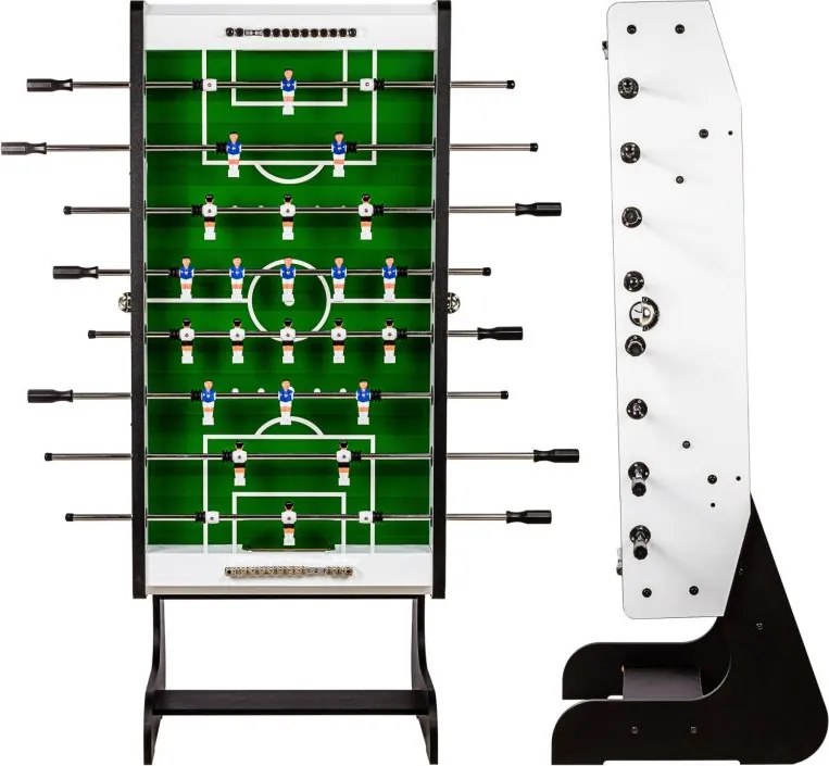 GamesPlanet® Csocsóasztal LIVERPOOL Fehér 141 x 125 cm