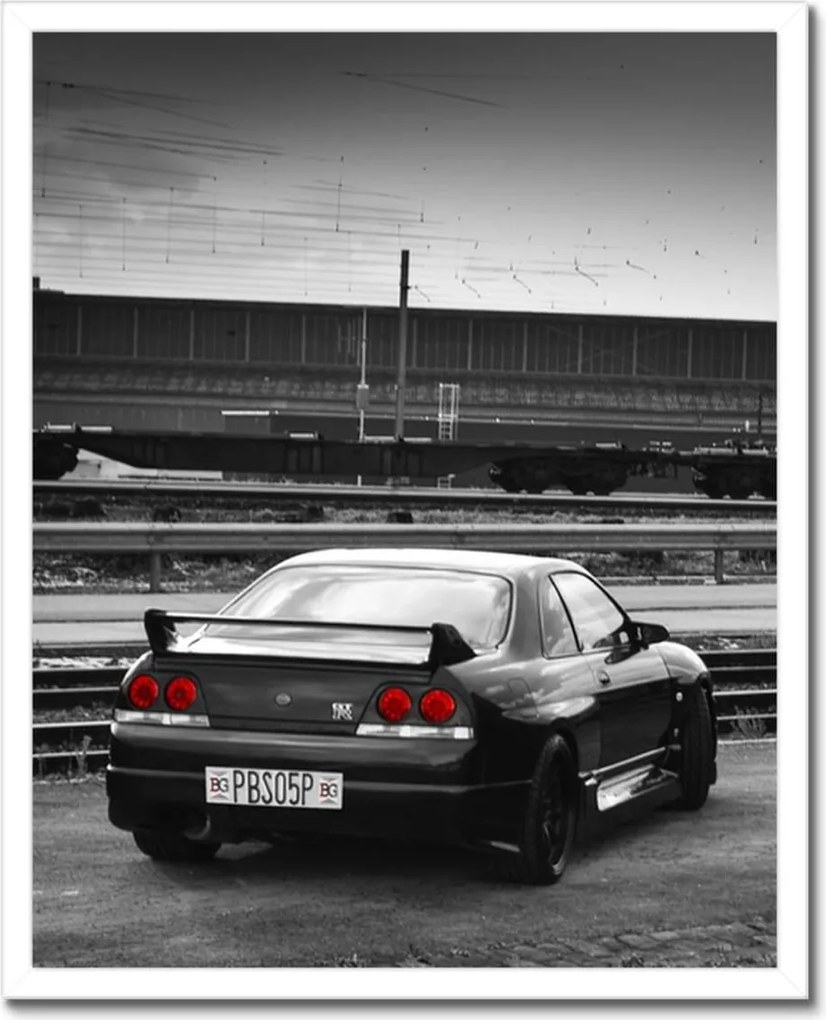 Poszterek keretben 40x50 Japán autó Nissan