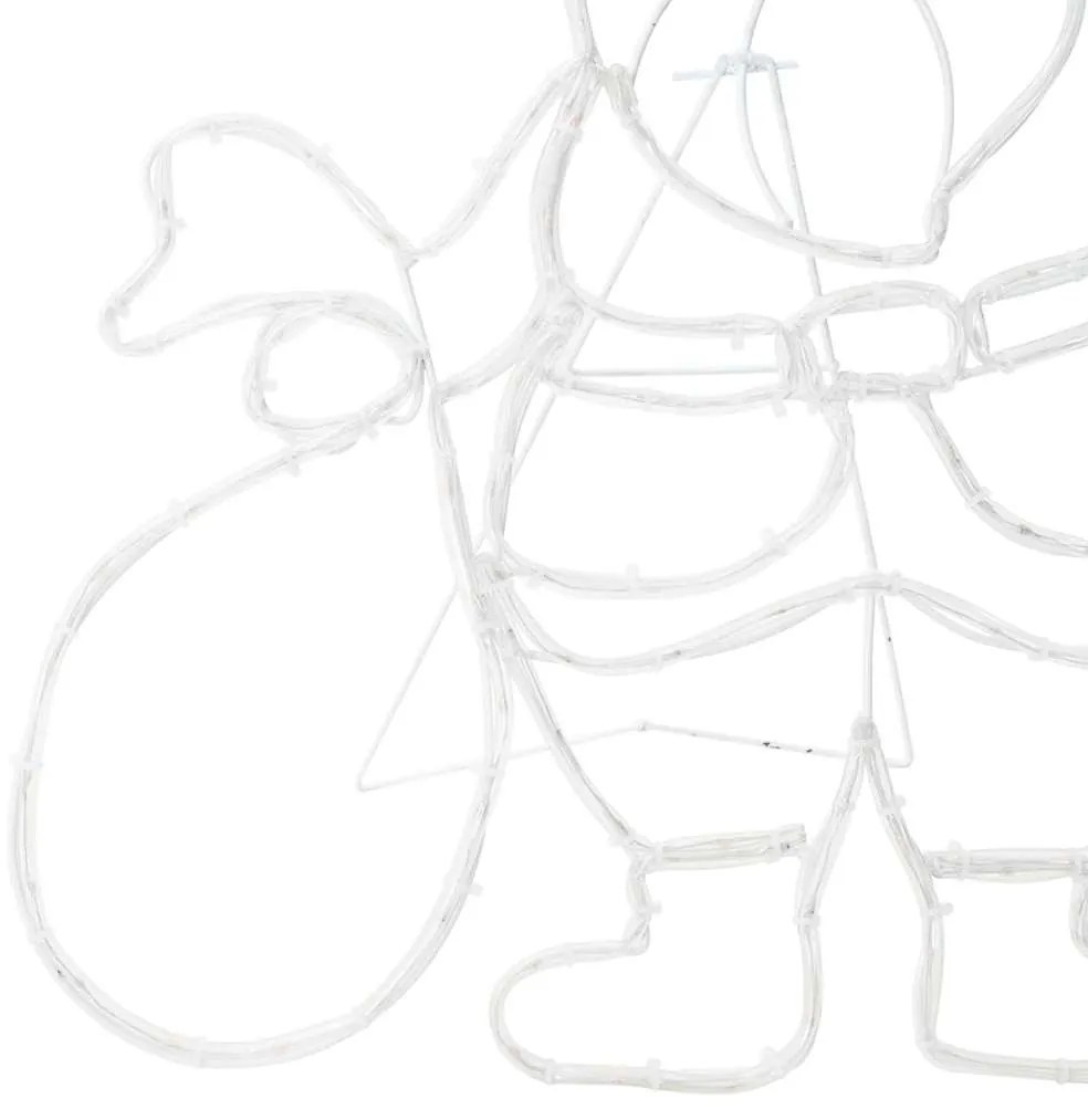 Mikulás Fény 168 LED-del Sokszínű 58.5 x 60 x 1.3 cm Vas