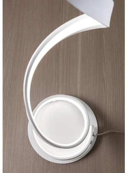 Redo 01-1797 - Fényerőszabályozható LED állólámpa TORSION LED/24W/230V fehér