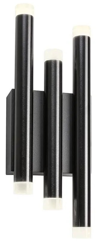 Redo 01-2038 - LED Fali lámpa MADISON 6xLED/4W/230V fekete