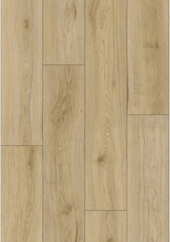Mexen Charter Oak vinillapanelek 1227 x 187 mm LVT Dryback 2,5 mm, PVC alátét, 4 V-fuga, Tölgy - F1322-1227-187-255-4V1-01