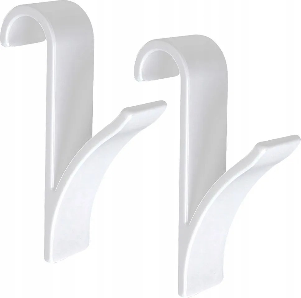 Akasztó Radiátor Törölközőtartó Fehér 2DB