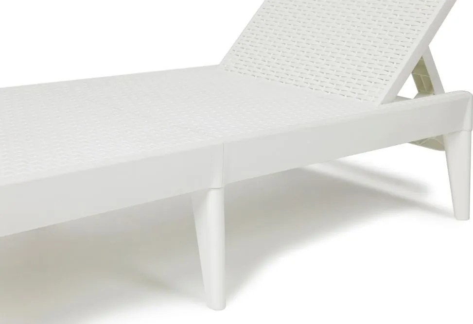 TOOMAX  Műanyag kerti nyugágy NUMANA fehér