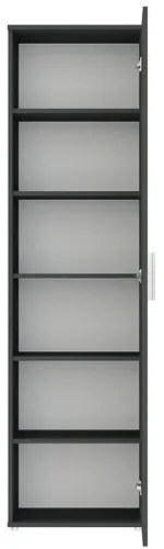 KLARA Polcos Szekrény Antracit Színben.