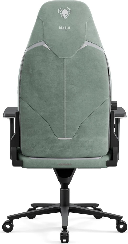 Gamer szék Normal Size zöld-fekete: Diablo X-Eye Prime Gothic Green