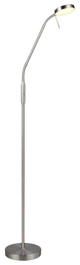 Ezüstszínű LED állólámpa (magasság 160 cm) Moreno – Reality