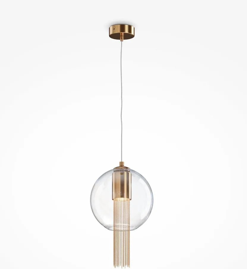 MAYTONI P095PL-01BZ FLUSSO Egyágú Függesztett Lámpa Fém GU10 IP20