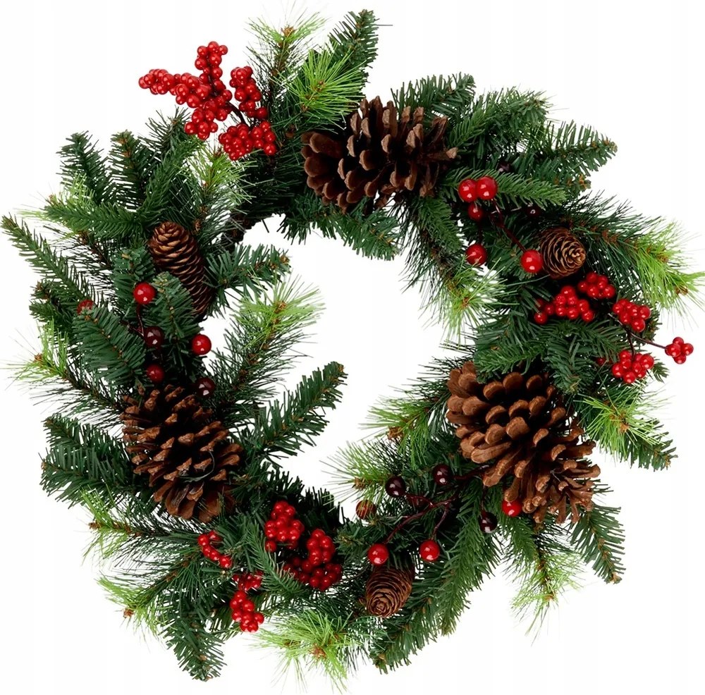 Karácsonyi Koszorú Ajtóra Nagy Nád Karácsonyi Dekoráció Karácsony