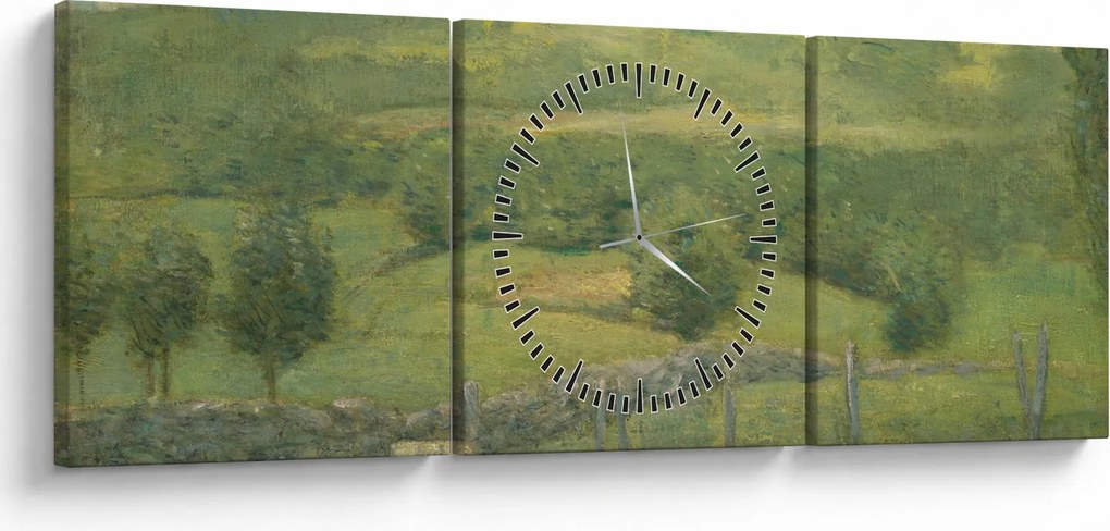 Kép - Julian Alden Weir, Obweebetuck, reprodukciók (órával) (90x30 cm)