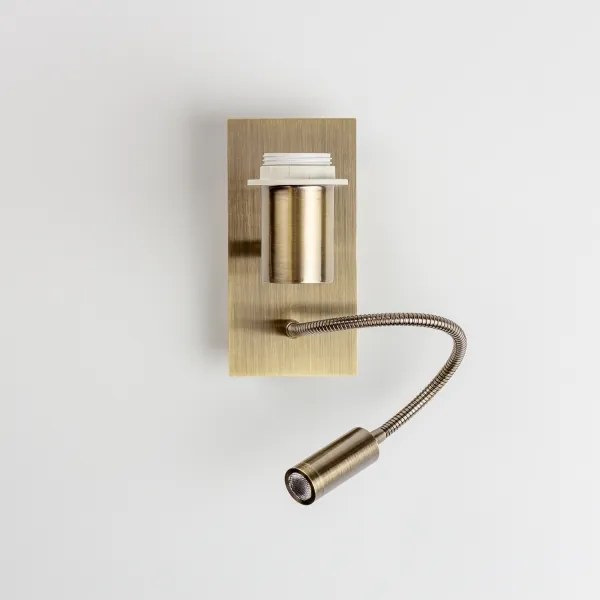 Brilagi - LED Fali lámpa NUBILA 1xE27/25W/230V + LED/3W réz/krémes