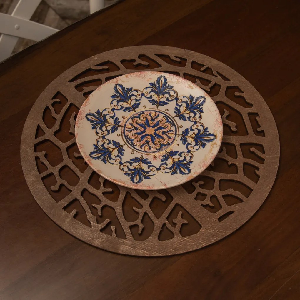 Tálca, wenge, 36×36 cm – TR790PYN1102