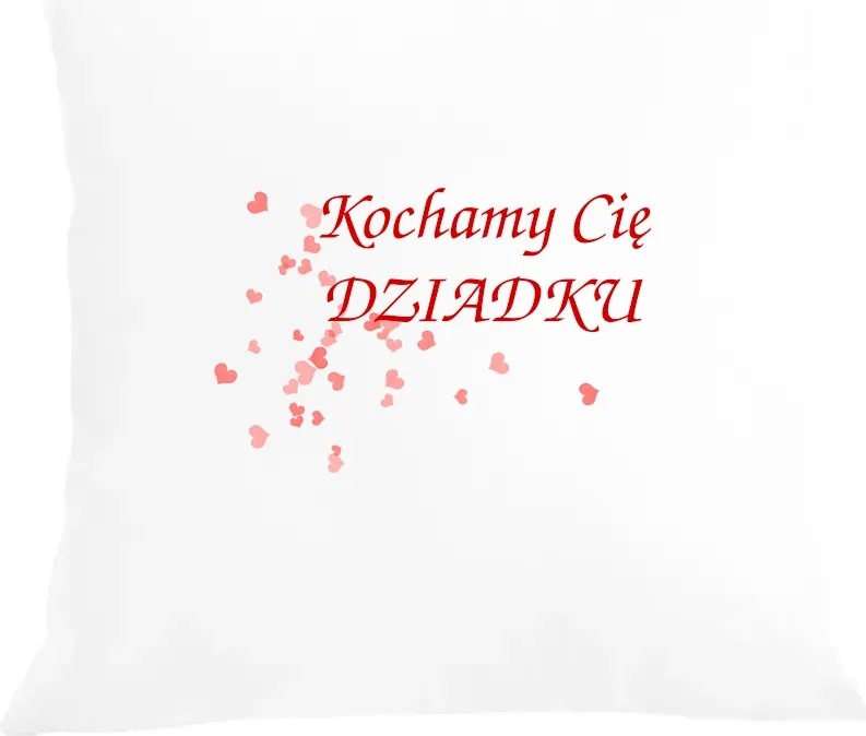 Párna párnahuzat Nagyszülők napja Szeretünk téged Nagypapa Ajándék