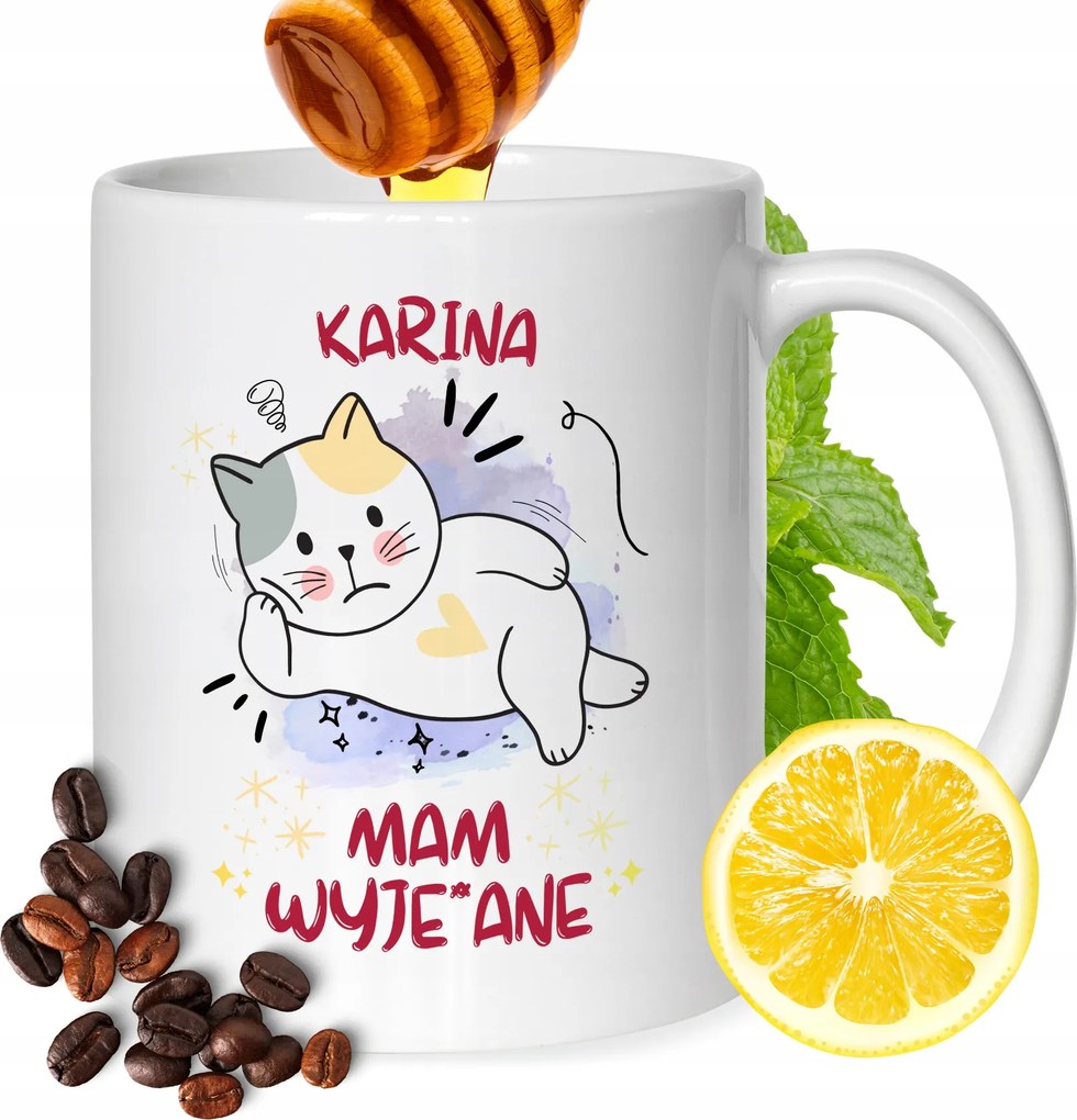 Bögre Karina Barátnőknek Ajándék Nyomtatott Fehér 330ml