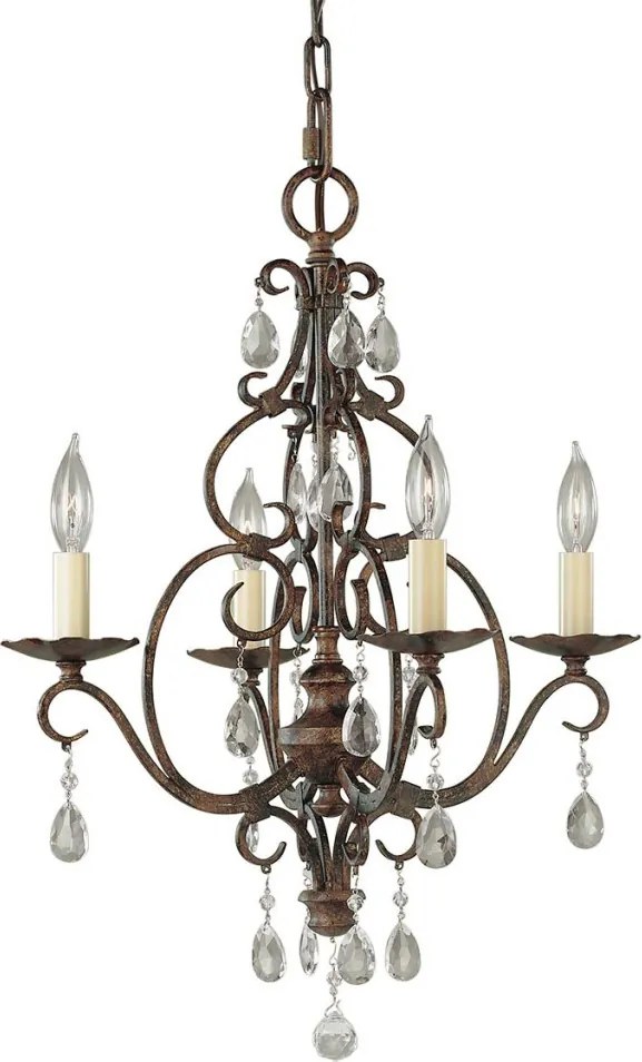 ELSTEAD FE-CHATEAU4 CHATEAU Provence Csillár Barna E14 IP20