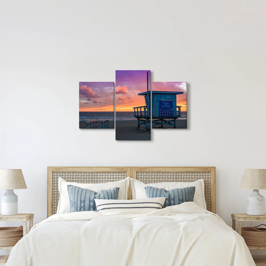 Kép a Santa Monicai strandtól (90x60 cm)