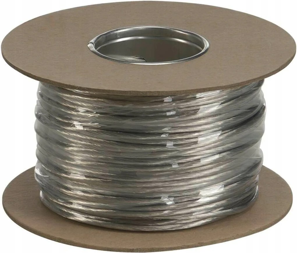 Slv Nagy Fehér Alacsony Feszültségű Kötél, szigetelt, 4 mm, 100 m 139004